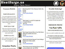 Tablet Screenshot of heatsurge.us